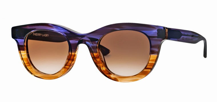 Thierry Lasry Sun Glasses - Purple & Brown