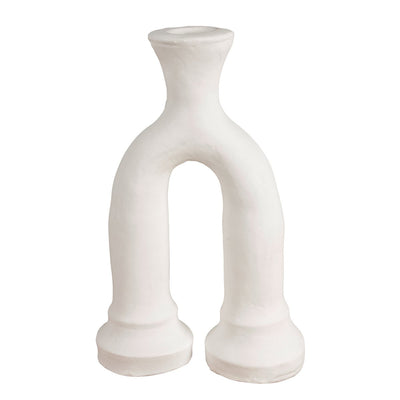 Ceramic Candle Holder Arc (Set of 2)