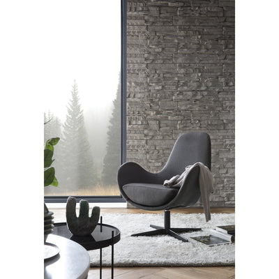 Armchair with swivel function