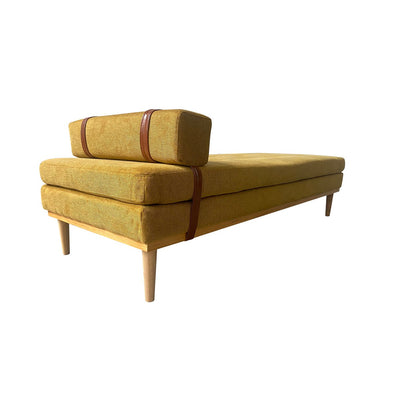 Yellow structured daybed