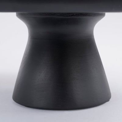 Tallo Cake stand - H10 x Ø30 cm - 100% FSC Mango wood - Black