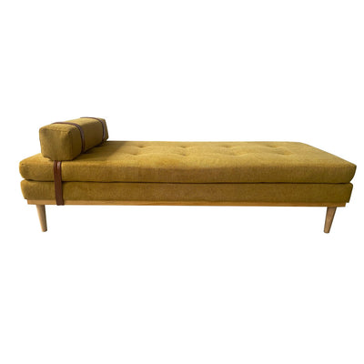 Yellow structured daybed