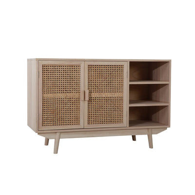 Sideboard 100x36 cm rattan weave