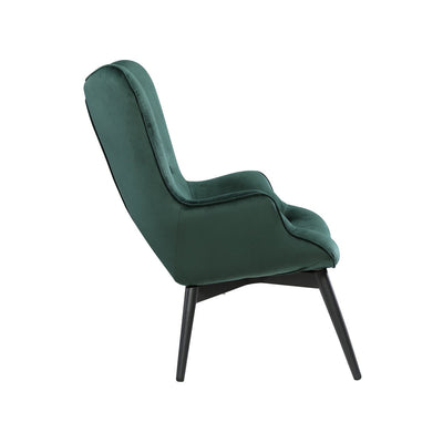 Armchair Green Velvet