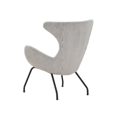 Relax chair Gray textured fabric