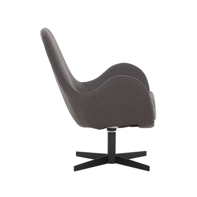 Armchair with swivel function