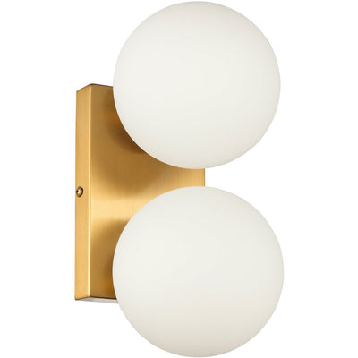 Nicole Wall lamp White Gold