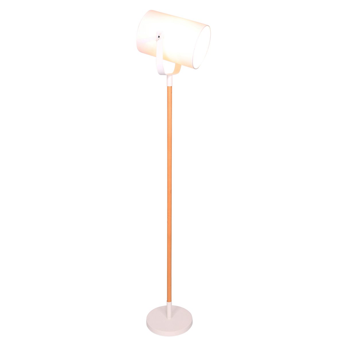 Floor lamp Scandinavian white/natural