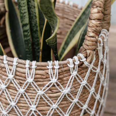 Laundry Basket | Plant Basket | Storage Basket KUBU made from Banana Fibre (3 sizes)