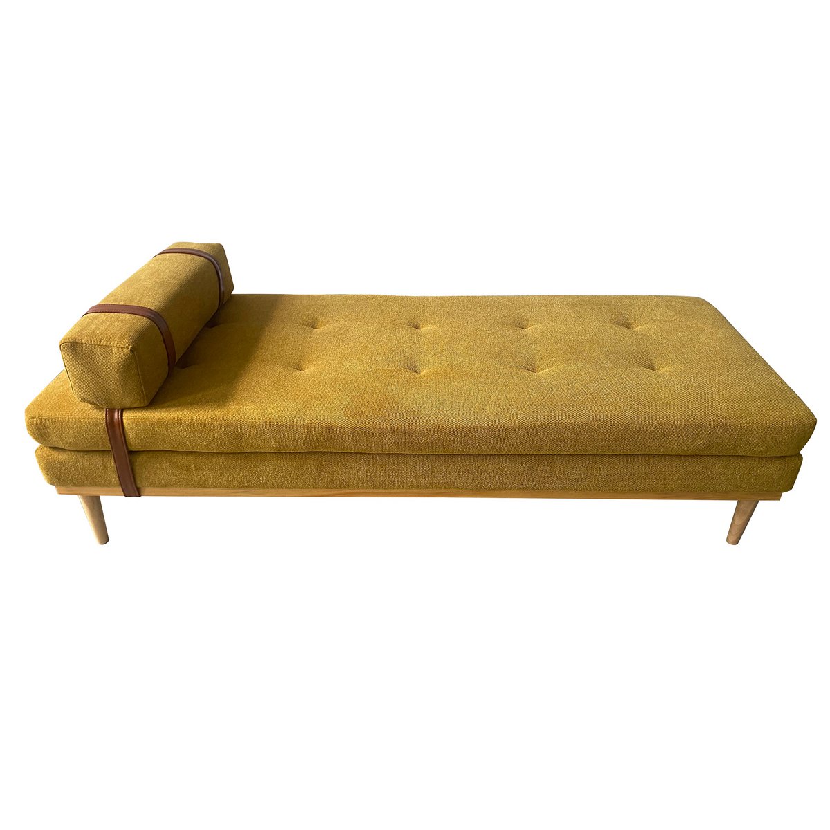 Yellow structured daybed