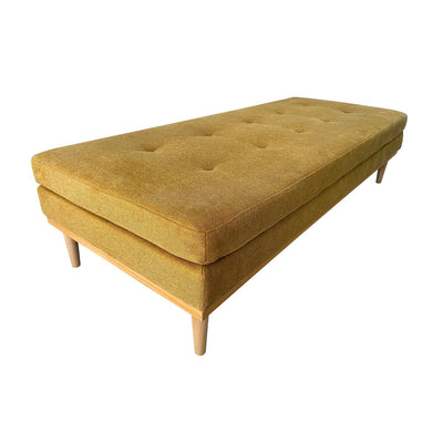 Yellow structured daybed