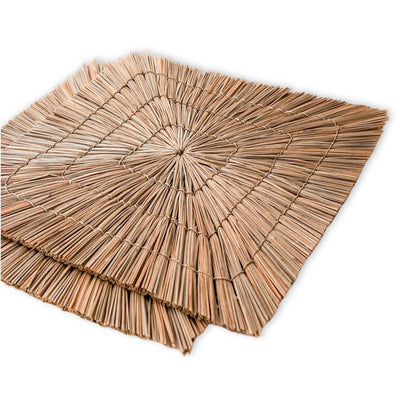 Placemat (Set of 2, 4 or 6) 36 cm | Table Mat VARNA (natural) made of Seagrass