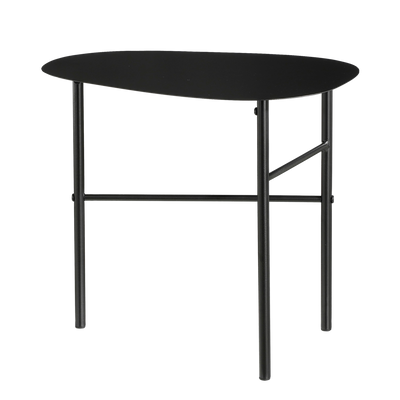 Fonda Side table - L43.5 x W29.5 x H40 cm - Metal - Black