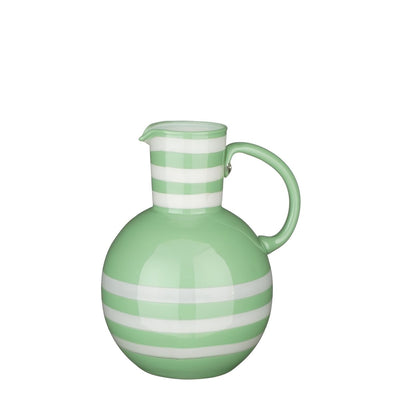 Bazaar Vase - H21 x Ø17.5 cm - Glass - Green