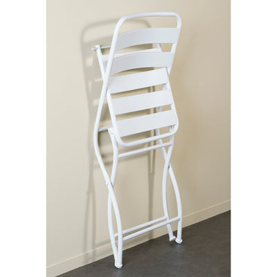 Evita Bistro Set - Set of 3 - Metal - White