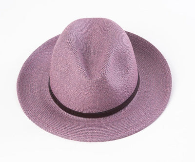 Woven Hat  - Violet