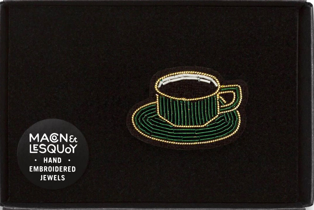 Macon et Lesquoy - Cup of Coffee Brooch