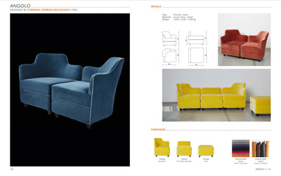 Angolo Armchair - Corrado Carradi Dell'Acqua 1963 ( Yellow )
