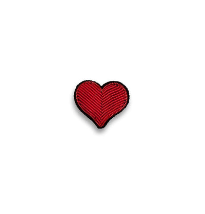 Macon et Lesquoy - Red Heart Brooch