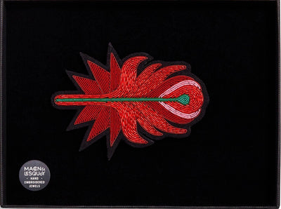 Macon et Lesquoy -  Large Feather Brooch