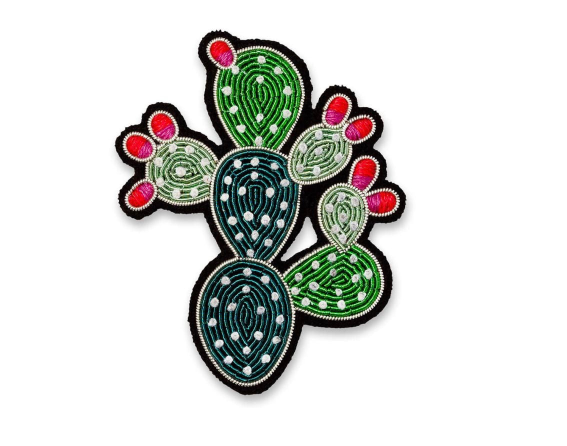 Macon er Lesquoy Prickly Pear Brooch