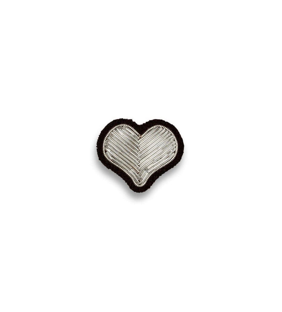 Macon et Lesquoy - Silver Heart Brooch