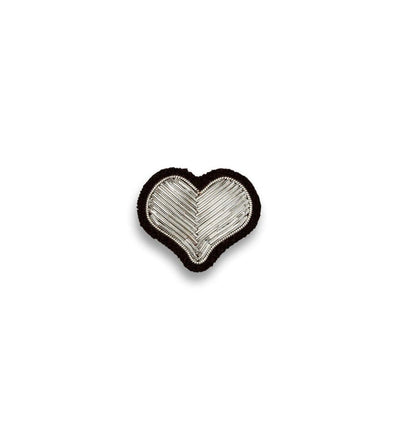 Macon et Lesquoy - Silver Heart Brooch