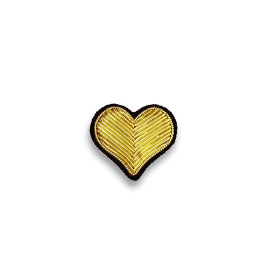 Macon et Lesquoy - Golden Heart Brooch