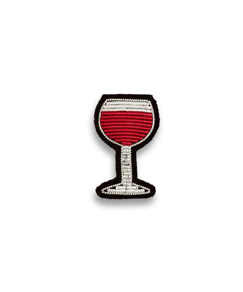 Macon et Lesquoy - Glass of Red Wine Brooch
