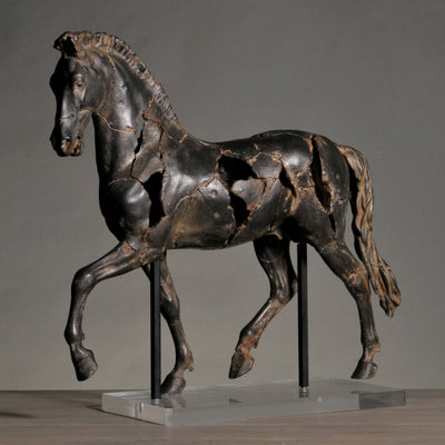 Sculpture Cheval de Monti